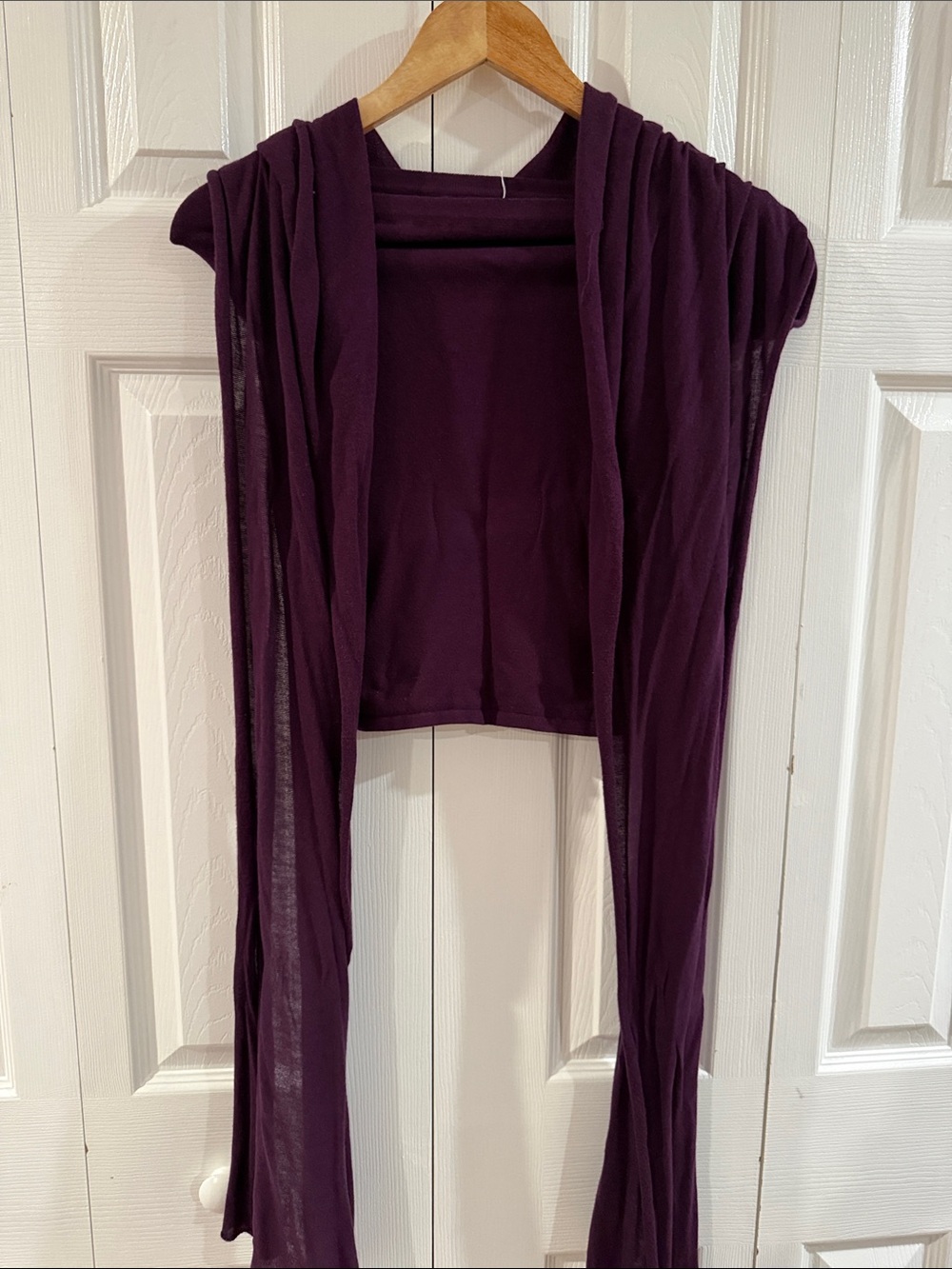 Max & Co. Deep Plum Knit Top